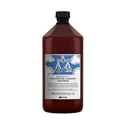 Davines Naturaltech Rebalancing Cleansing Treatment Cuoio Capelluto Grasso - Planethair