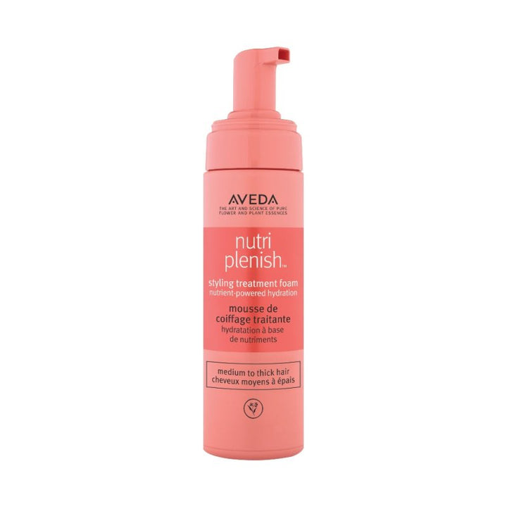 Aveda Nutriplenish Styling Treatment Foam Schiuma Capelli 200ml - Planethair 