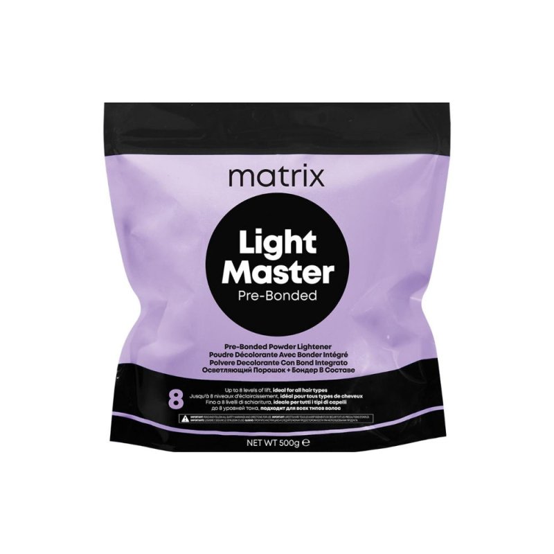 Matrix Light Master 8 Pre Bonded polvere decolorante 500gr - Planethair 