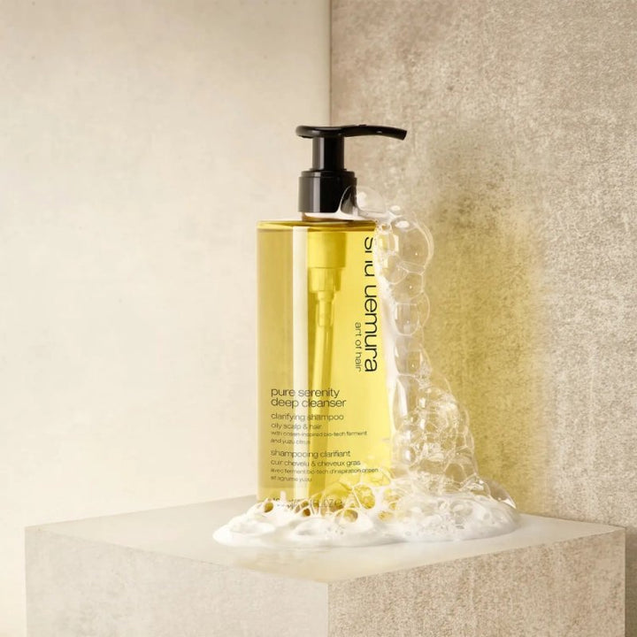 Shu Uemura Pure Serenity Deep Cleanser Shampoo Capelli Grassi 400ml - benvenuto