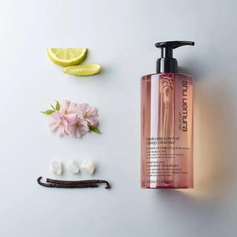 Shu Uemura Delicate Comfort Deep Cleanser Shampoo Cute Secca 400ml - Planethair