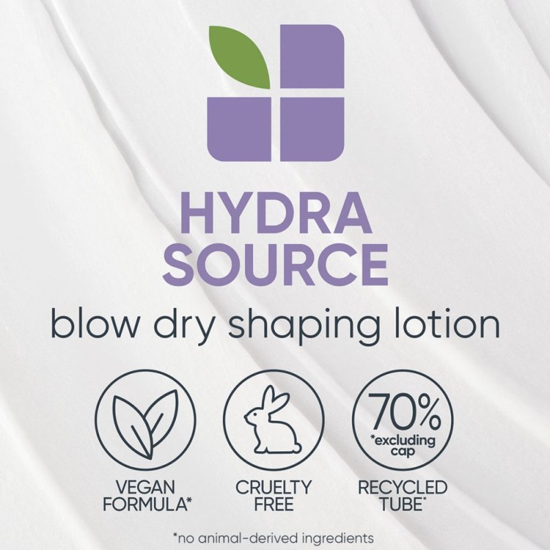 Biolage Hydra Source Blow Dry Shoping Lotion idratante capelli 150ml - Bio e Naturali