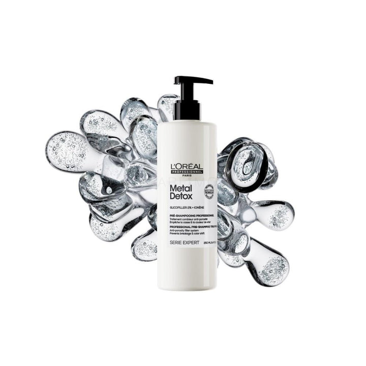 L'Oreal Professionnel Metal Detox Pre-Shampoo Trattamento 250ml - Planethair 