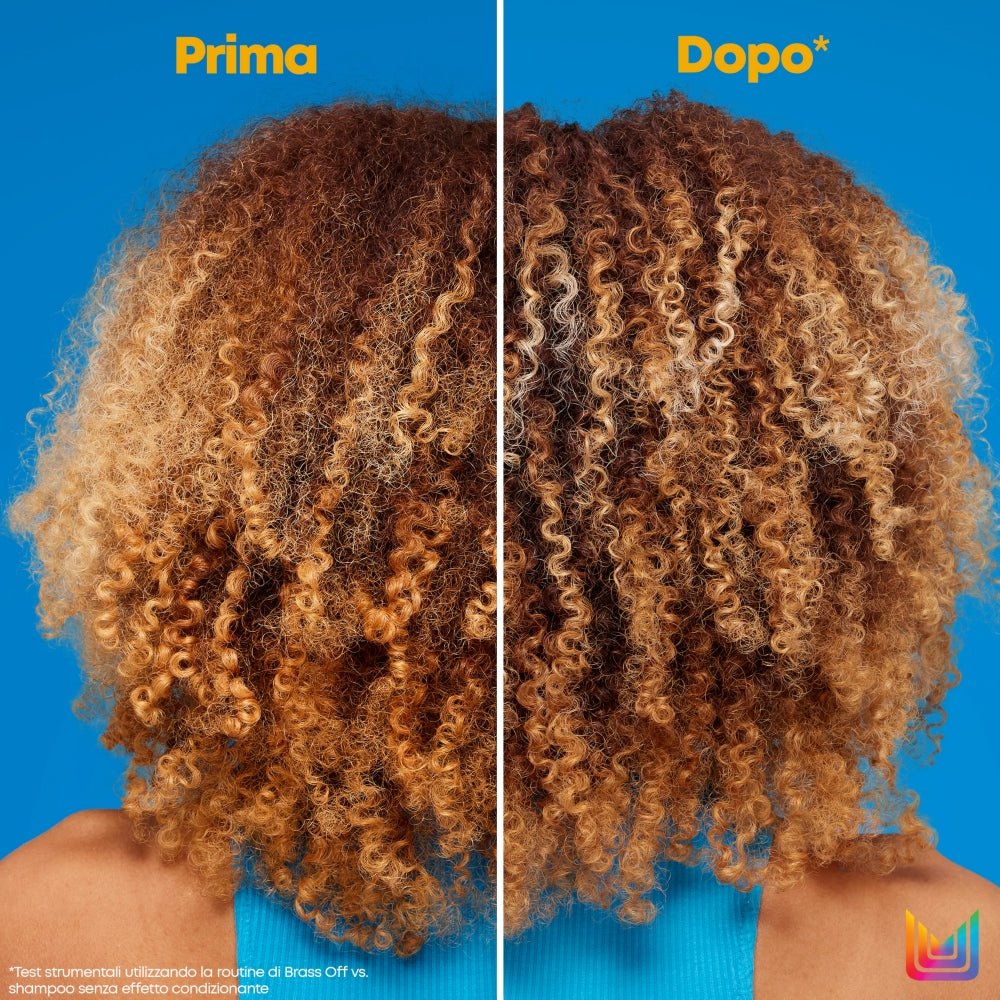 Matrix Brass Off Balsamo Pigmentato anti arancio capelli castani 300ml - Planethair 