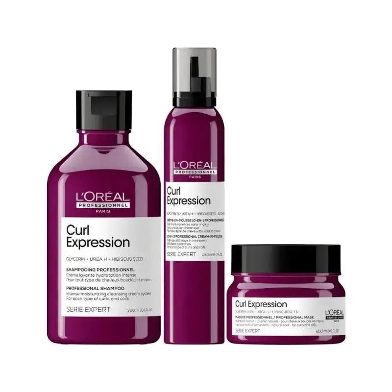 L'Oreal Curl Expression Kit Trio Capelli Ricci - Planethair 