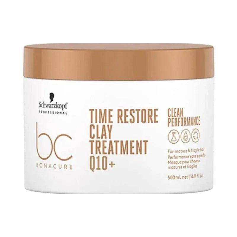 Schwarzkopf Time Restore Clay Treatment Maschera Rinforzante Capelli Maturi 200ml