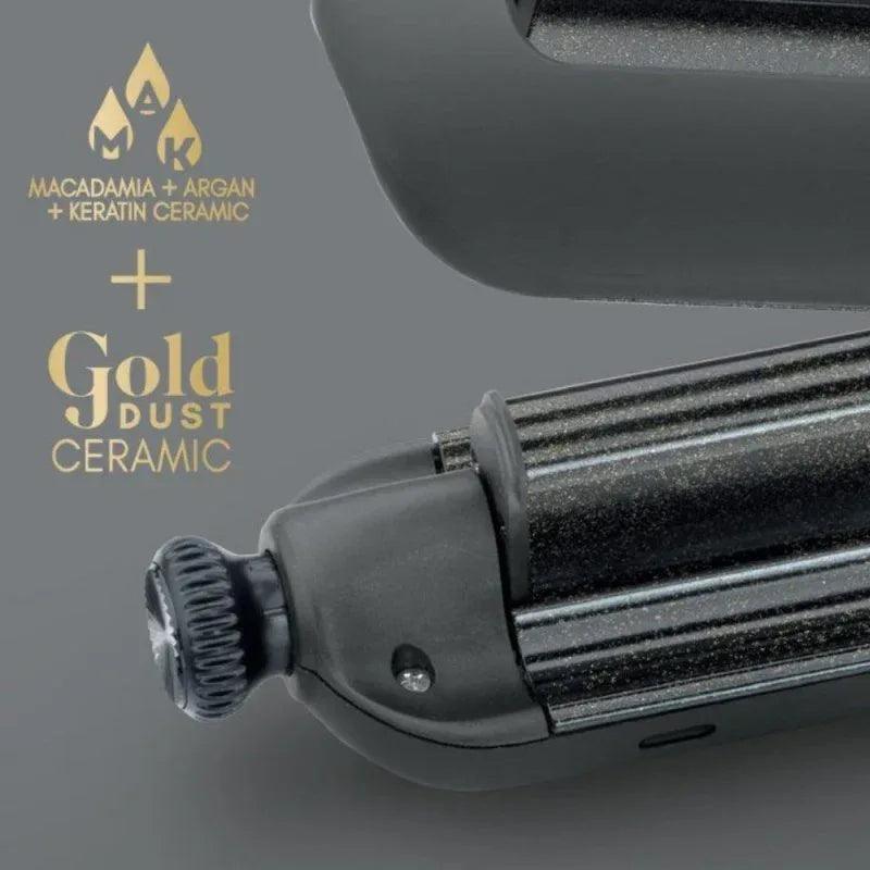 Diva Pro styling Gold Dust Ferro Capelli Ondulante Regolabile - Planethair