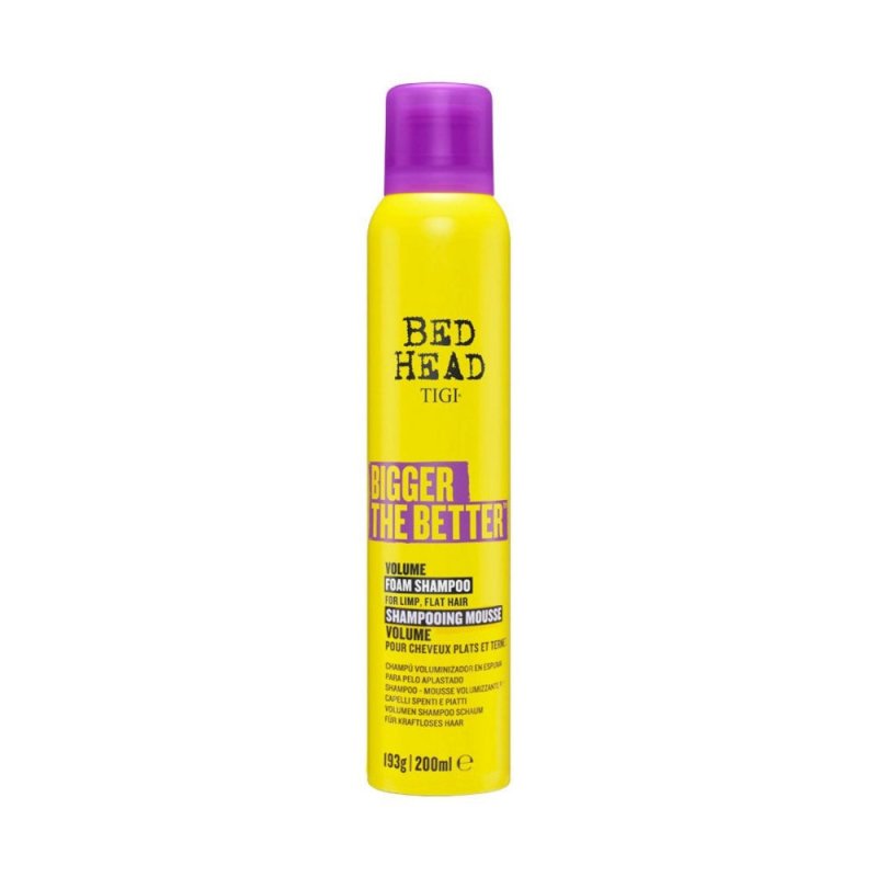 Tigi Bed Head Bigger The Better Volume Foam Shampoo Capelli Fini 200ml - Planethair 