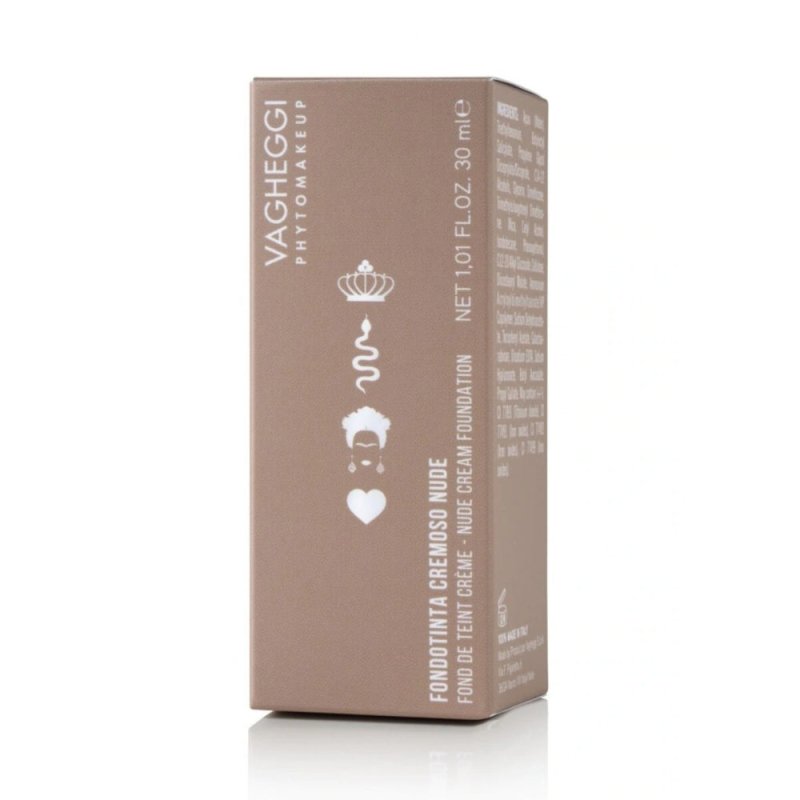 Vagheggi Fondotinta Cremoso Nude 10 30ml - Planethair 