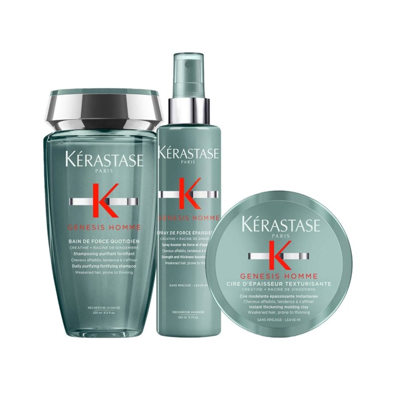 Kerastase Genesis Homme Kit Routine di Prevenzione - Planethair 