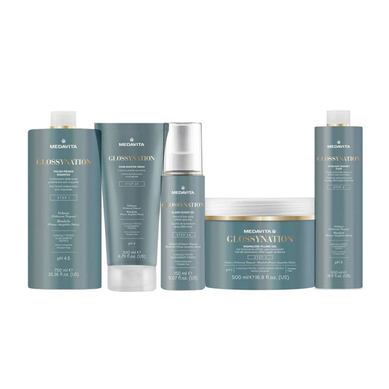 Medavita Glossynation Kit Laminazione Capelli - Planethair 