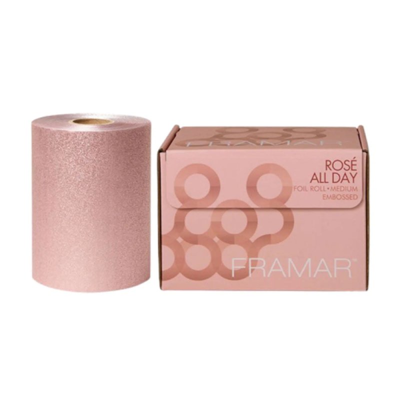 Framar Rose All Day Rullo Alluminio 12,7 cm x 97,5 m - Planethair 
