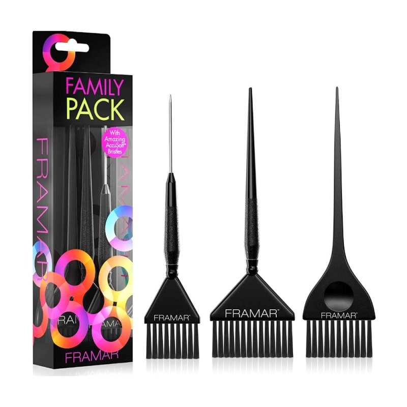 Framar Family Pack Pennelli per Tinta 3PZ - Planethair 