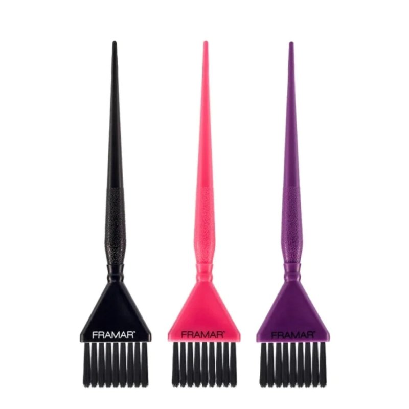 Framar Triple Threat Set Pennelli per Tinta 3PZ - Planethair 