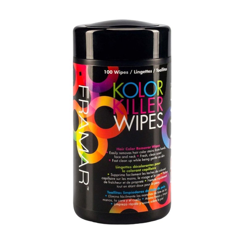 Framar Kolor Killer Wipes Salviette Smacchianti Tintura 100PZ - Planethair 