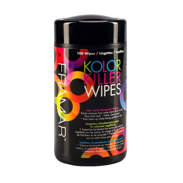 Framar Kolor Killer Wipes Salviette Smacchianti Tintura 100PZ - Planethair 