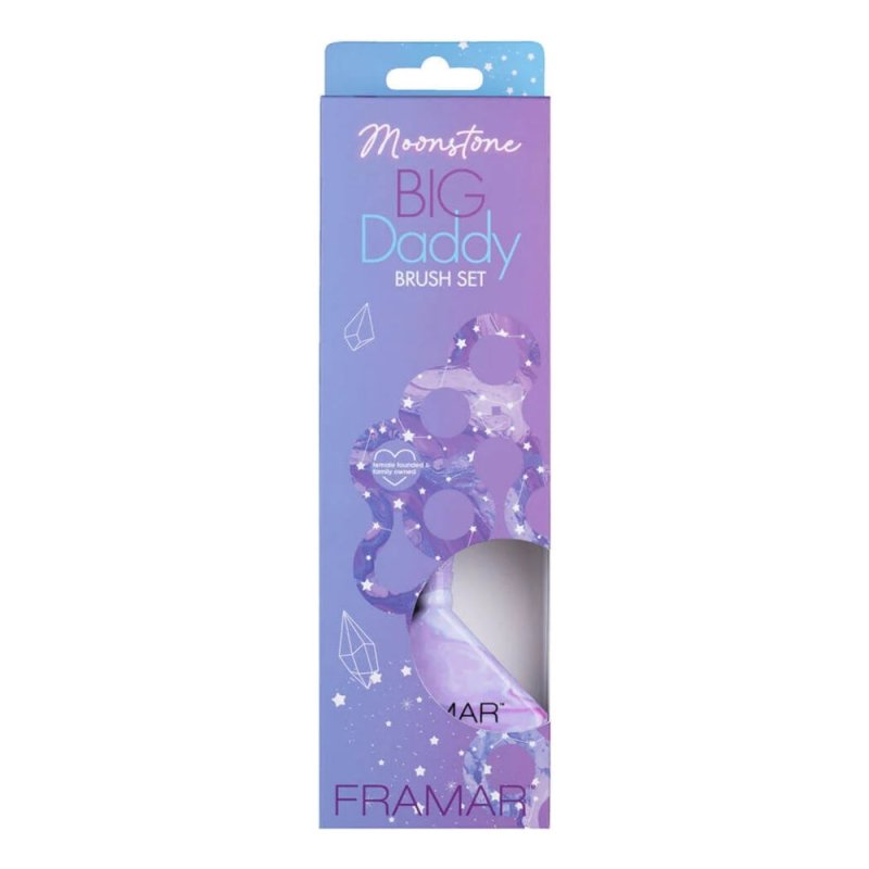 Framar Moonstone Big Daddy Brush Set Pennelli per Tinta 3PZ - Planethair 