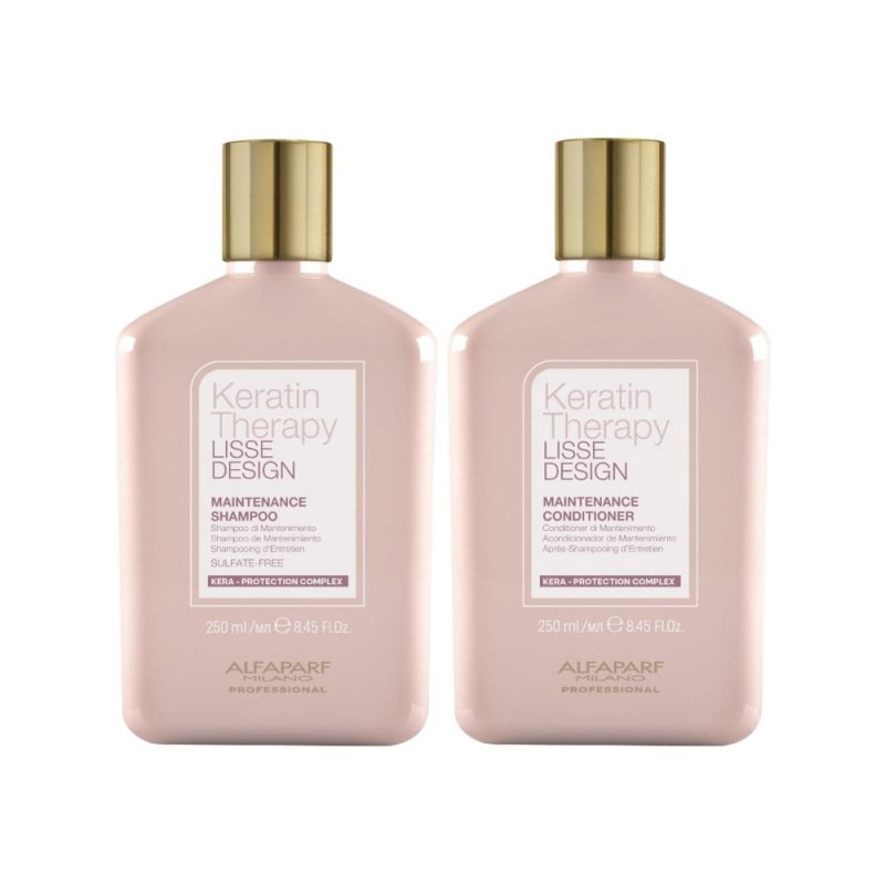 Alfaparf Keratin Therapy Kit Shampoo e Balsamo - Planethair 