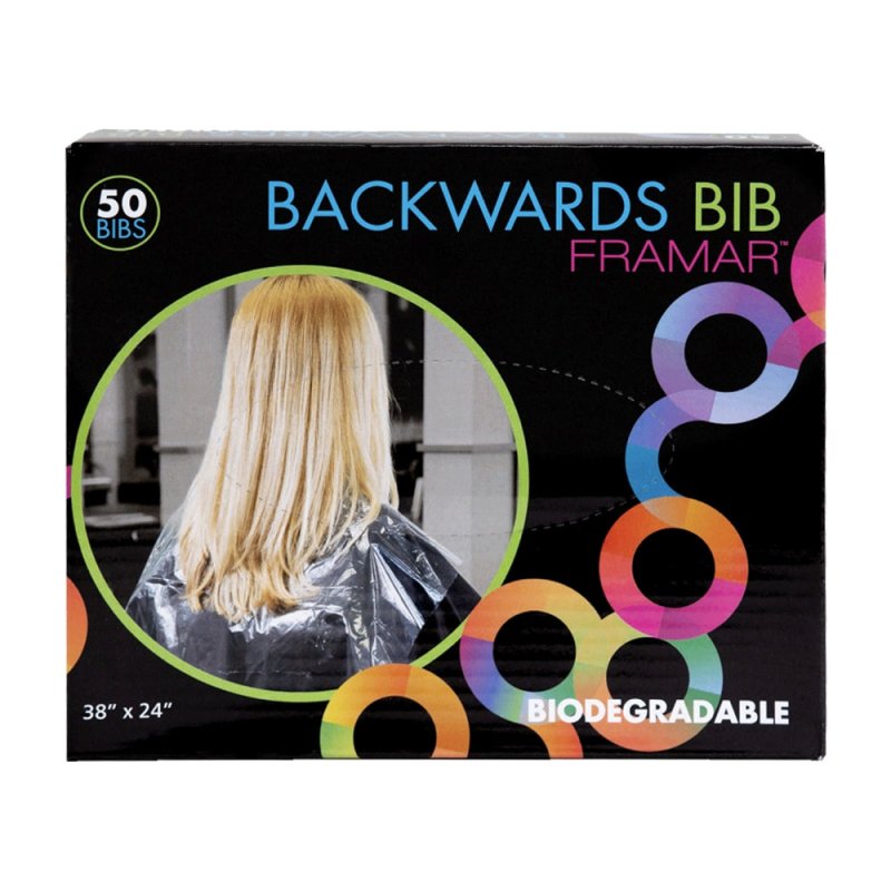 Framar Backwards Bib Mantelline Monouso Trasparenti 50PZ - offerta