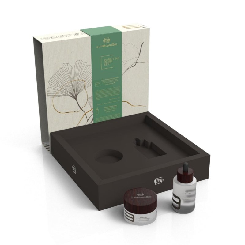 Integree Purifying Glam Set pelle grassa o mista - Planethair 