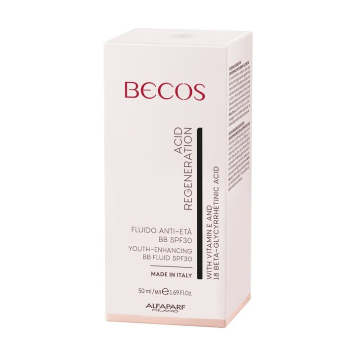 Becos Acid Regeneration Fluido Viso Anti Età BB SPF30 50ml - Planethair 