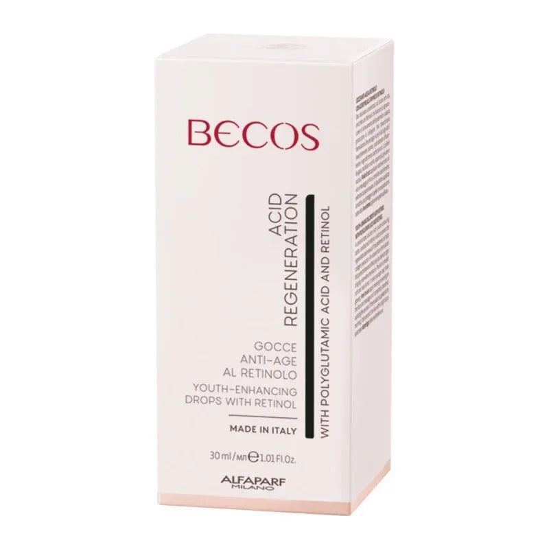 Becos Acid Regeneration Gocce Viso Anti Age al Retinolo 30ml - Planethair