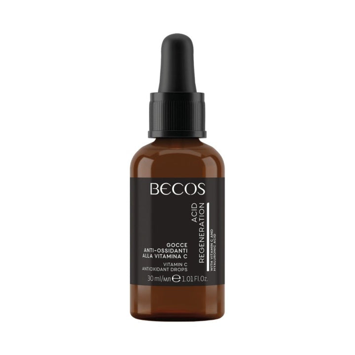 Becos Acid Regeneration Gocce Anti Ossidanti Viso alla Vitamina C 30ml - Planethair 
