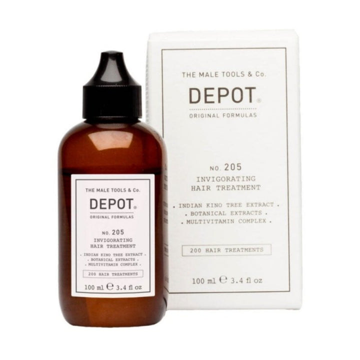 Depot No. 205 Invigorating Hair Treatment anticaduta capelli uomo - Planethair 