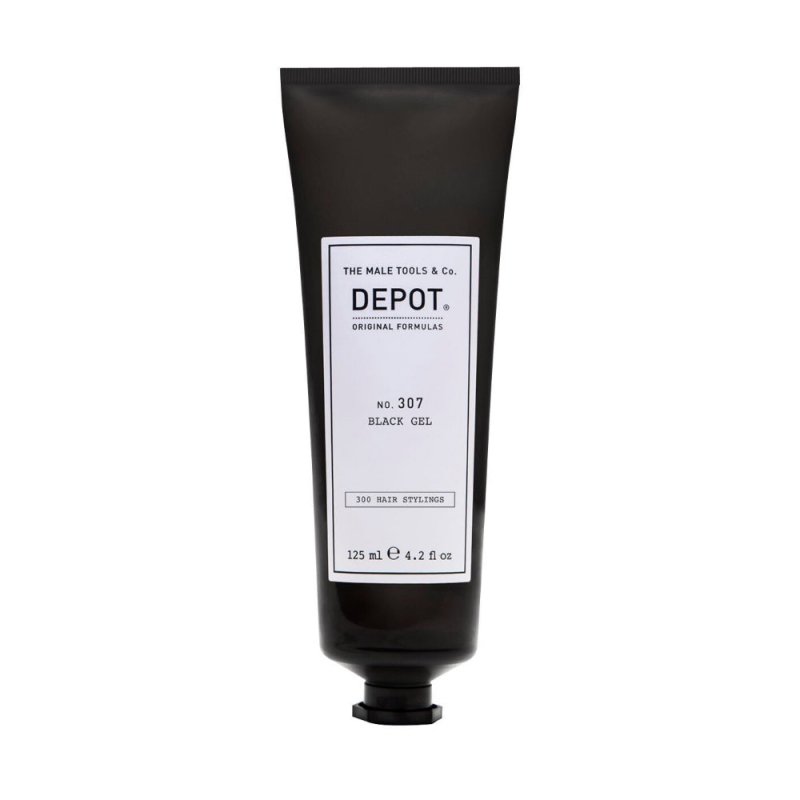 Depot No. 307 Black Gel nero per capelli brizzolati 125ml - Planethair 
