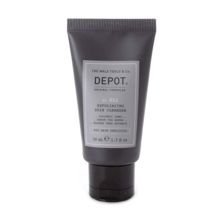 Depot No. 802 Exfoliating Skin Cleanser scrub viso uomo - Planethair 