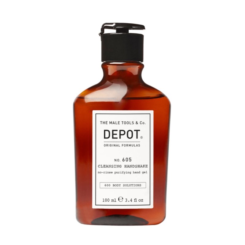 Depot No. 605 Cleansing Handshake gel igienizzante mani 100ml - Planethair 