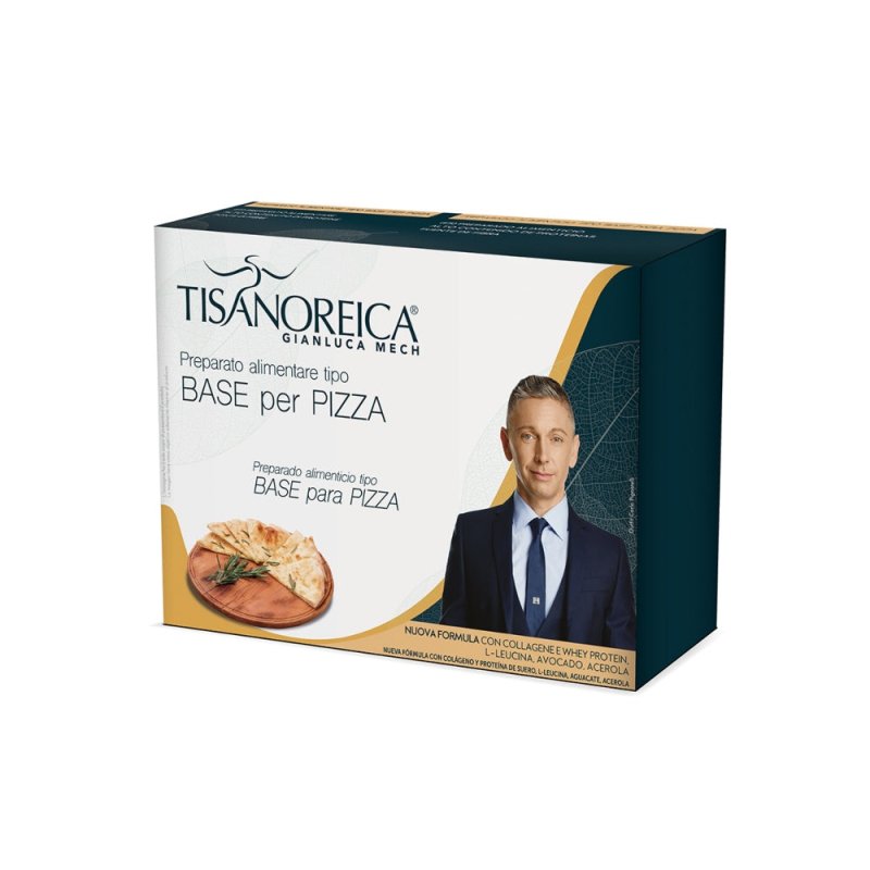 Gianluca Mech Tisanoreica Preparato Base per Pizza 4x31,5gr - benvenuto