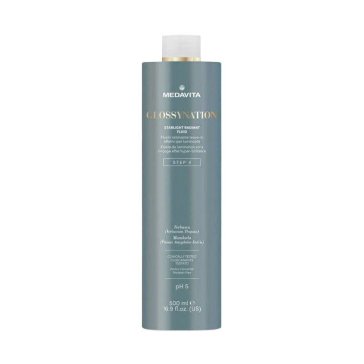 Medavita Glossynation Starlight Radiant Fluid Laminazione Capelli 500ml - Planethair 