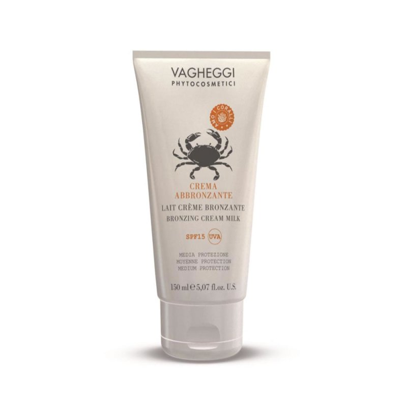 Vagheggi Solari Crema Abbronzante SPF15 150ml - Planethair 