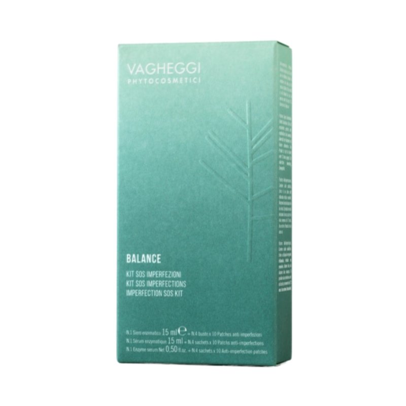 Vagheggi Balance Kit SOS Imperfezioni 40 patch e Siero 15ml - Planethair 