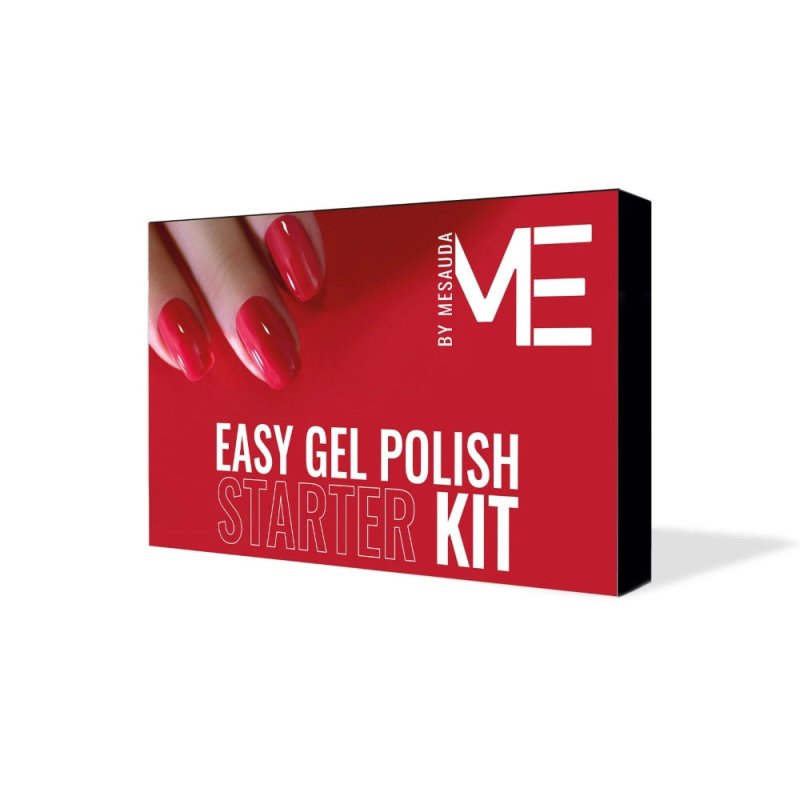 Me by Mesauda Easy Gel Polish Starter Kit Unghie Rosse - Planethair 