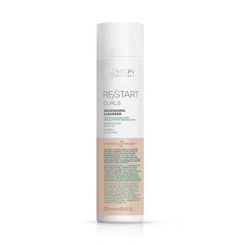 Revlon Restart Curls Nourishing Cleanser Shampoo Capelli Ricci - Planethair