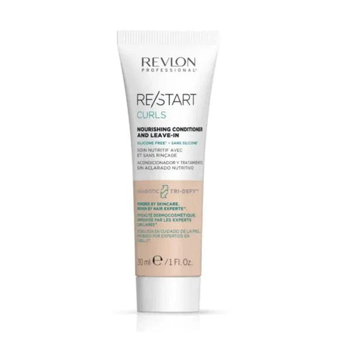 Revlon Restart Curls Nourishing Conditioner And Leave In Balsamo Capelli Ricci - Planethair