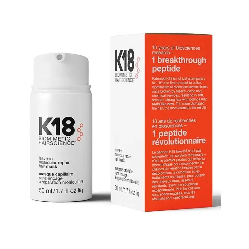 k18 Prodotti Ricostruzione Capelli Leave-In Molecular Repair Hair Mask k18