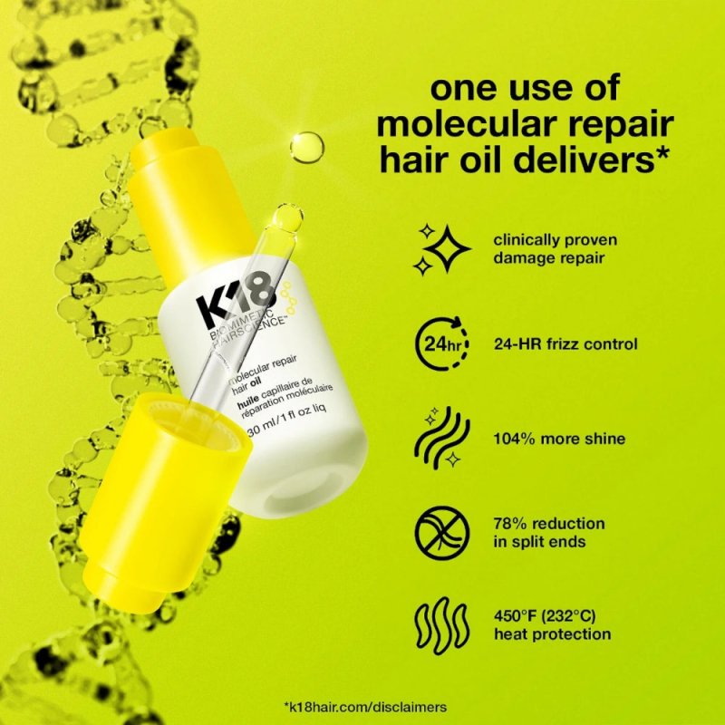 k18 Molecular Repair Hair Oil anticrespo 30ml - best-seller