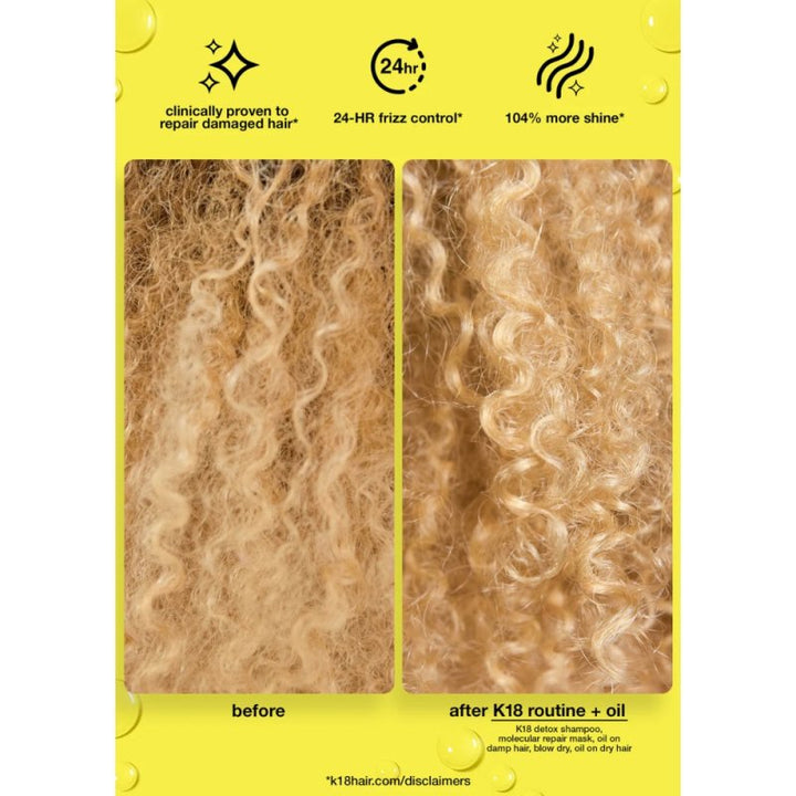 k18 Molecular Repair Hair Oil anticrespo 30ml - Planethair 