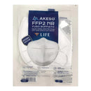 Akeso Maschera Protettiva Bianca FFP2 10 Pezzi - Planethair