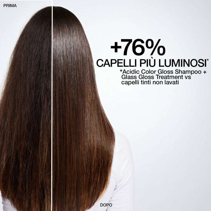 Redken Acidic Color Gloss Trattamento Glass Gloss capelli colorati 237ml - Planethair 