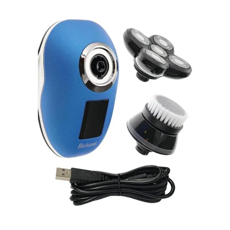 Barbasol Rechargeable LCD Head Shaver Set rasoio - Planethair