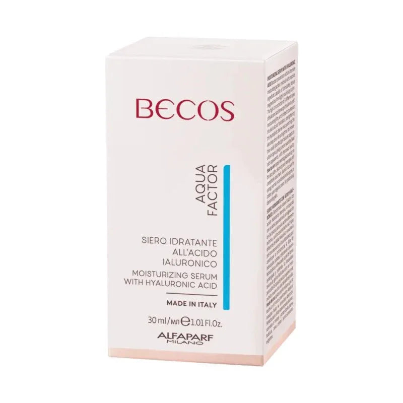 Becos Aqua Factor Siero Idratante All'Acido Ialuronico 30ml - Planethair