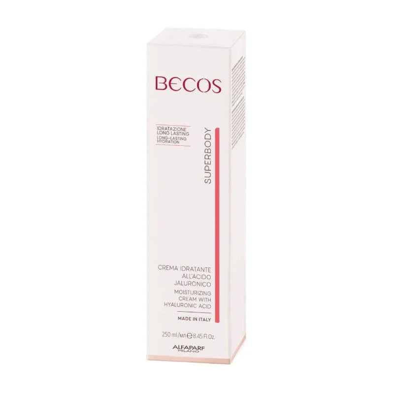 Becos Superbody Crema Idratante All'Acido Jaluronico 250ml - Planethair