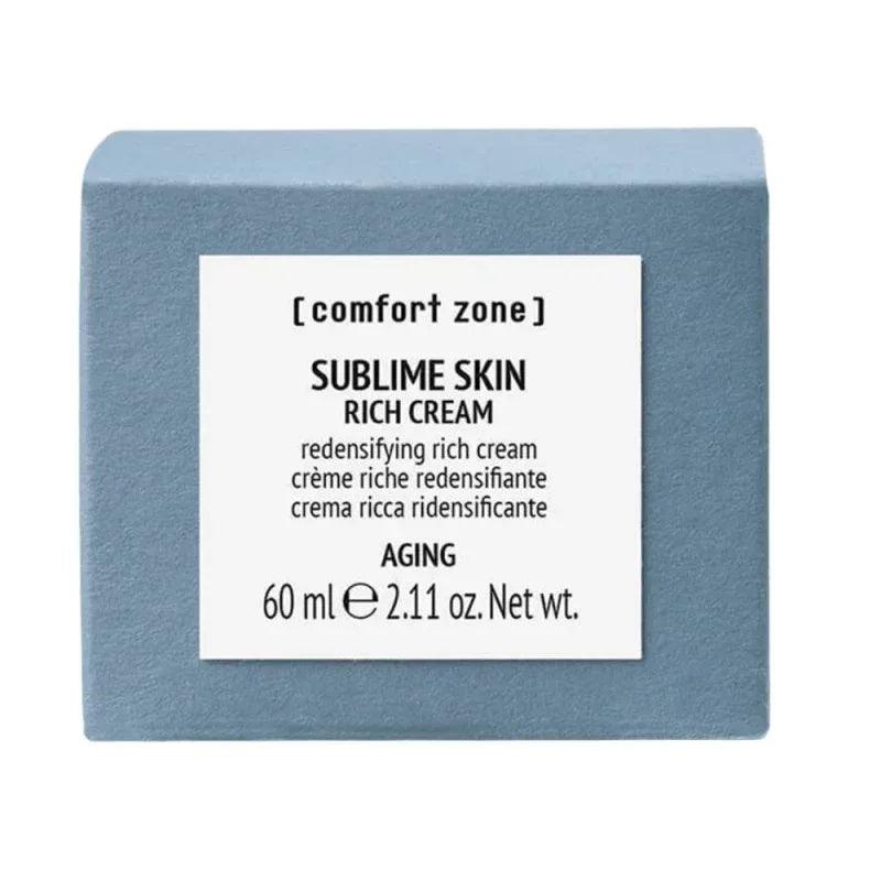 Comfort Zone Sublime Skin Redensifying Rich Cream rassodante viso 60ml - Planethair