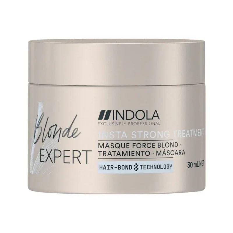 Indola Blonde Expert Insta Strong Treatment maschera capelli biondi - Planethair