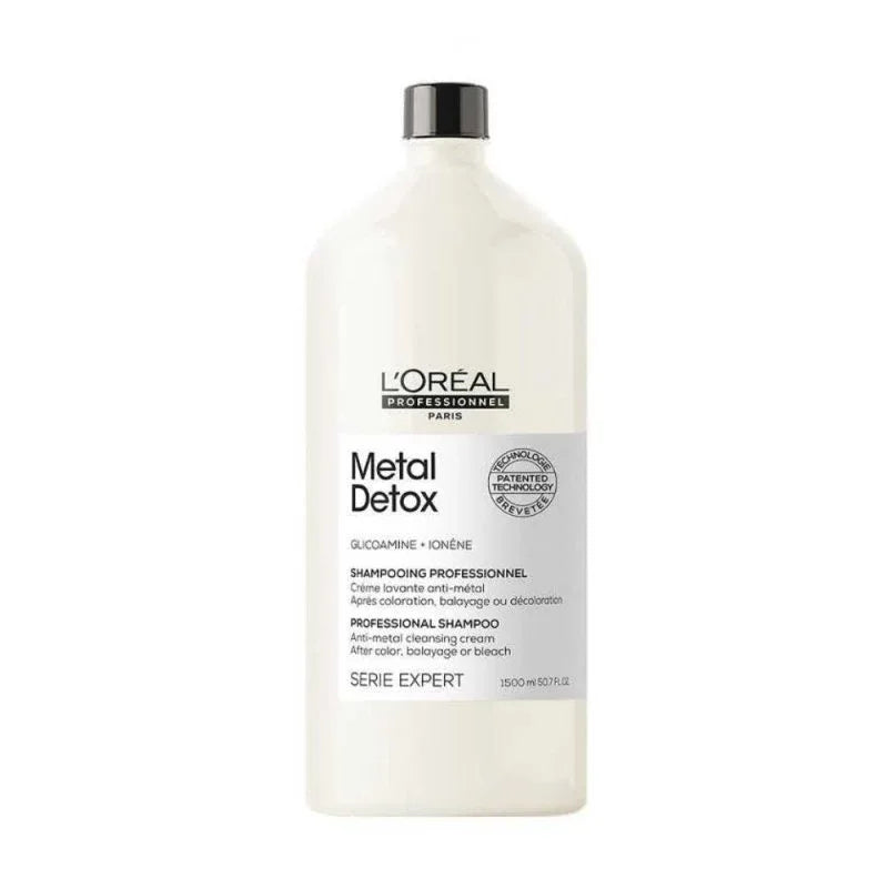 L'Oreal Serie Expert Metal Detox Shampoo professionale elimina residui metallici
