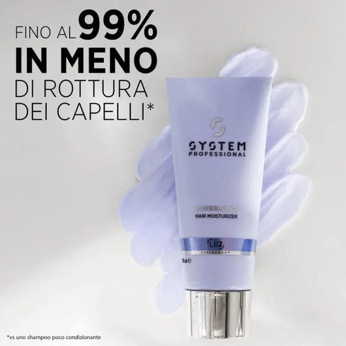 System Professional LuxeBlond Hair Moisturiser balsamo capelli biondi LB2 200ml - Planethair